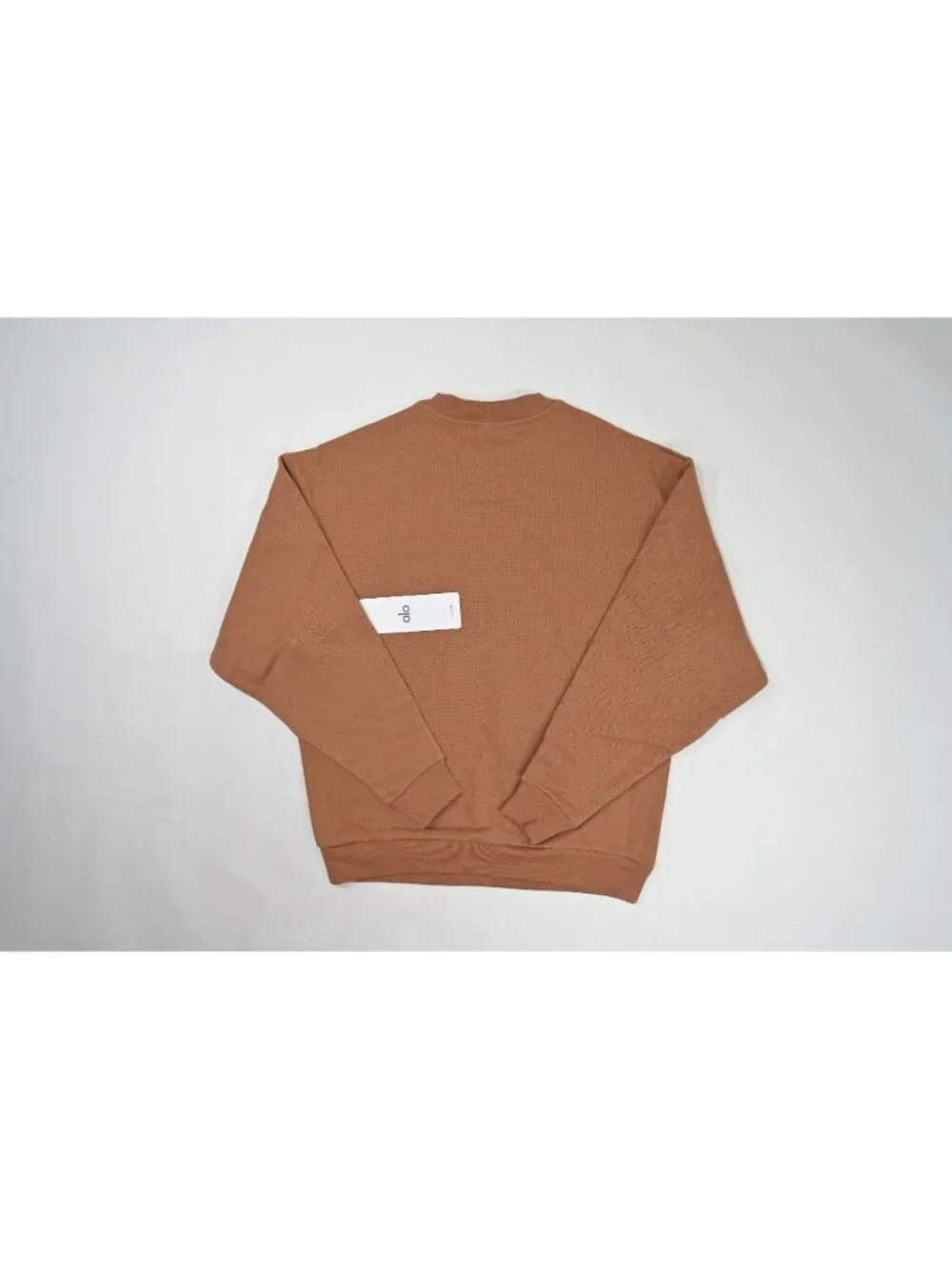 ALO Yoga Accolade Crew Neck Pullover U3031RG Sun Kissed Brown